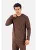 SMILODOX Longsleeve Xion in Braun