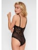 Linga Dore lace + mesh Body in Schwarz