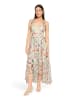 Vera Mont Abendkleid mit Volant in Yellow/Green