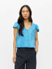 Object Bluse in Azure Blue