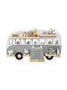 relaxdays Toniebox Regal "Bus" in Grau - (B)62 x (H)32 x (T)13 cm