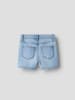 name it Shorts in Light Blue Denim