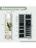 COSTWAY Schmuckschrank mit LED in Andere