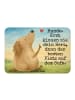 Mr. & Mrs. Panda Magnet Hund Liebe Design mit Spruch in Weiß