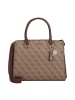 Guess Noelle Handtasche 34 cm in latte logo-brown