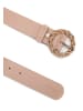 Wittchen Leather belt in Beige