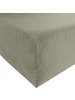 REDBEST Single-Jersey Spannbettlaken San Francisco in taupe