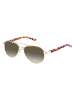 MSTRDS Glasses in gold/brown