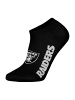 NFL Freizeitsocken Las Vegas Raiders Sneaker in WHT/MGR/BLK