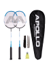 Apollo Badminton Set " Badminton Match Pro 800 " in blau/grau