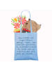 Mr. & Mrs. Panda Canvas Tasche Spruch Selbstzweifel Abschalten m... in Sky Blue