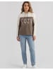 Navigazione Sweatshirt in mokka / crema