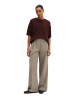 Marc O'Polo Kurzarm-Pullover loose in Black Cherry