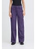 ICHI Hose IHKATE Loose fit in GRAPE