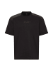 Carlo Colucci T-Shirt Danelon in Schwarz