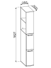 ebuy24 Badschrank SadiloXL Eiche 25 x 50 cm