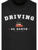 F4NT4STIC Basic Kids Tee Driving Home Weihnachten in schwarz