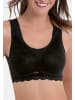 Anita Bralette Essential Lace in Schwarz