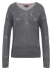 myMo ROCKS Damen Strick Pullover in Anthrazit
