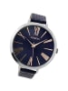Oozoo Analog-Armbanduhr Oozoo Timepieces blau extra groß (ca. 48mm)