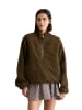 Marc O'Polo DENIM Teddy-Sweatshirt relaxed in Hazelnut Brown