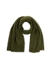 Camel Active Strickschal aus Polyester-Wollmix in Oliv
