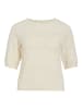 Vila Strickoberteil in Whisper White