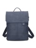 Zwei Mademoiselle.M Daypack 35 cm Laptopfach nubuk blue