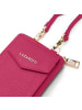 Lazarotti Bologna Leather Handytasche Leder 11 cm in hot pink