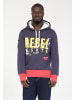 PLUS EIGHTEEN Herren Kapuzenpullover in Petrol