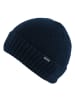 Regatta Ribbed Basic Beanie in Dunkelblau