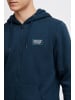 BLEND Kapuzensweatjacke BHKaylon in Mittelblau