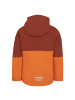 Trollkids Regenjacke "Gjende" in Dunkelorange/Hellorange