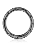 True Rebels Ring aus Edelstahl in gunmetal