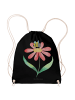 Mr. & Mrs. Panda gymnastiktasche Hummel Blume ohne Spruch in Schwarz