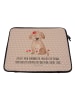 Mr. & Mrs. Panda Notebook Tasche Hund Dame mit Spruch in Hundeglück