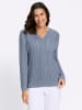 WITT WEIDEN Pullover in taubenblau