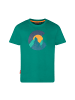 Trollkids Funktionsshirt Halsafjord in sea green