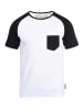 INDICODE Rundhalsshirt IDGresham in Weiß