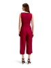 Betty Barclay Jumpsuit mit Eingrifftaschen in Beet Red