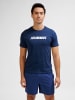 Hummel T-Shirt Hmlelemental Herren in DRESS BLUES