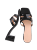 Ital-Design High-Heel Sandalette in Schwarz