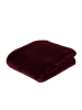 Gözze Wohndecke Cashmere-Feeling 180x220cm in bordeaux