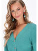 IZIA Women Cardigan in turquoise