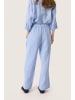 Soaked in Luxury Casual Hose SLAuran Relaxed fit in Blue Yonder Stripe