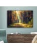 MuchoWow Leinwand bilder Waldpfad (BxH)