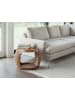 FineBuy Beistelltisch in Braun / Mango / 50x50x40