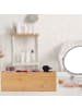 relaxdays Ordnungsbox in Natur - (B)35 x (H)12 x (T)14 cm