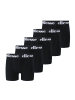 ellesse Boxershort 5er Pack in Schwarz
