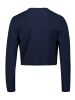 BETTY & CO Feinstrickjacke ohne Verschluss in Dunkelblau